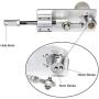 BEMONOC DIY Reciprocating Cycle Linear Actuator with DC Gear Motor 12V 24 Volt Stroke 5/10mm Adjustable 400rpm Speed Optional for DIY Design