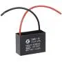 uxcell Ceiling Fan Capacitor CBB61 3.5uF 450V AC 2 Wires Metallized Polypropylene Film Capacitor 43x31x18mm for Electric Fan Pump Motor Generator