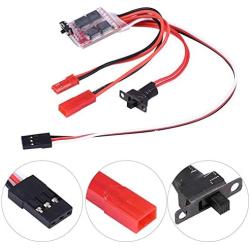 Brushed ESC, 20A RC ESC Brushed Motor Speed Controller with Brake for RC Car Boat Tank