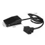 Foot Switch, Foot Operated Pedal Controller Power Switch &nbsp;Woodworking Machine Control, 5-ft Cable with Piggyback Plug, Deadman Style