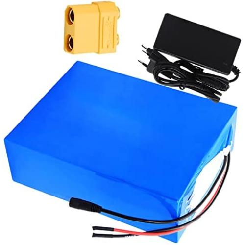 Jieoto 72V 20AH 30AH 40AH E-Bike Lithium-ion Battery Rechargeable Battery Pack Fit for Electric Scooter E-Bike Mopeds Electric Tricycles Electric Motorcycles with Charger+ BMS