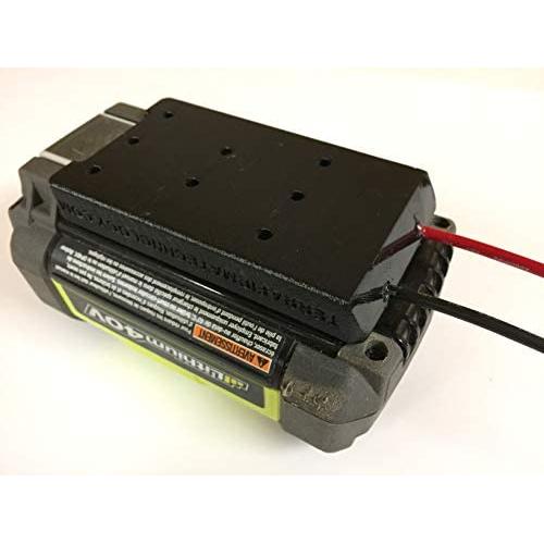 10AWG Adapter for 40V Ryobi Lithium-ion Battery Dock Power Connector Wire Robotics