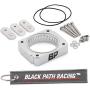 BlackPath - Fits Ford F-150 F-250 Super Duty F-350 Super Duty Throttle Body Spacer Performance (Silver) T6 Billet