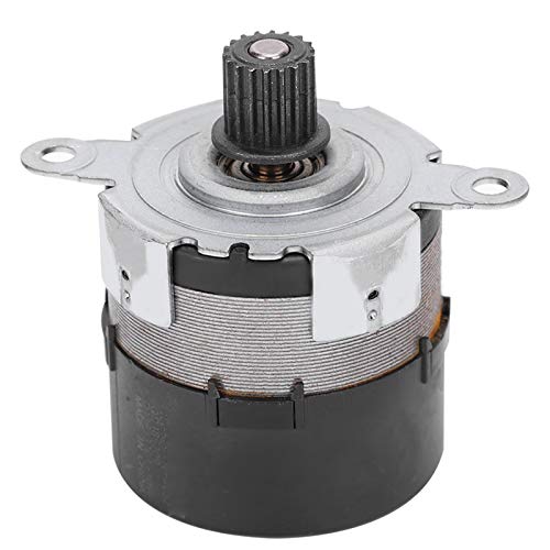 Micro Servo Motor with Rotary Encoder 100 Line Port, Dual Channel High Precision Control Metal Gear Motor, No-load Speed 12V-3100RPM 24V-6100RPM for RC Toy Remote Control(24V)
