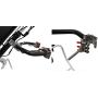 CONHIS MOTOR Wheelchair Tractor 36V 250W 350W 500W 12inch Electric Handcycle Wheelchair Attachment Handbike DIY Conversion Kit with 8.8AH or 10.4AH or 11.6AH Battery (36V 500W, 11.6AH Battery)