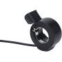 Yosoo Health Gear 3 Wire Thumb Throttle, Electric Bike Thumb Throttle, Electric Scooter Throttle, Black Plastic Speed Control 3 Wires Speed Controller Left Right Handle for Electric Scooter
