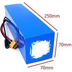 Wnicek 48V E-Bike Battery 13S3P 12Ah Lithium Battery Pack for 1000W 750W 500W 350W 250W 200W Motor for Electric Tools Power Wheelchairs Electric Scooters with BMS+ Charger