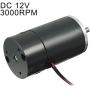 uxcell DC 12V 3000RPM Brushed Electric Motor 45mm CCW Replacement Motor