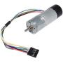 BEMONOC 25GA370 Encoder Metal Gearmotor 12V DC 25RPM Gear Motor with Encoder for Arduino and 3D Printers