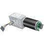 BEMONOC Small Self-Locking DC Turbo Worm Geared Motor 12V 27RPM with Encoder, High Torque Speed Reduction Motor for Intelligence Appliance