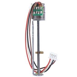Fafeicy Micro Stepper Motor, Forward Reverse Small Sliding Movement Electric Motors with Screw Rod Nut Slider,2-Phase 4-Wire System