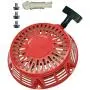 YAMAKATO GX340 GX390 Recoil Starter Pull Start Assembly w/Pull Cord for Honda GX610 GX620 and Clones 339c 389cc 420cc 439cc 459cc Red 28400-ZE3-W01ZA for Pressure Washers Generators etc.