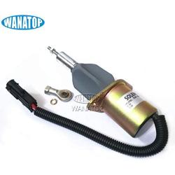 New Shut down Solenoid SA-4293-24 3928161 3930234 3964624 SA-4335-24 SOL22024 Fits Cummins Engine 24V