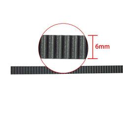 GT2 Open Timing Belt for 3D Printer, 5 Meters (16.4 Ft) Length Open Belt 2mm Pitch 6mm Width Rubber Fiberglass Reinforced for RepRap Prusa i3 3D Printer