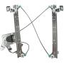 Rear Left Driver Side Power Window Regulator with Motor for Chevrolet Silverado 1500 3500 2001-2006 GMC Sierra 1500 2500 HD 3500