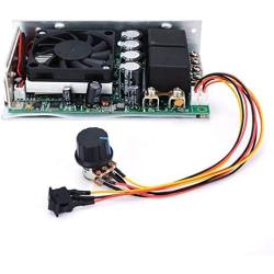 Xuulan Xianglaa-Motor 3000W 10-50V DC Motor, Speed Controller 100A Programable Reversible PWM Control Motor, Wide Range of Applications