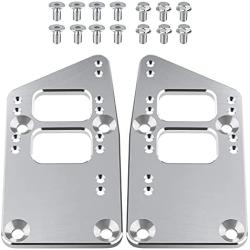 LS Swap Motor Mounts Adapter Plates - LS Conversion Adjustable Universal Swap Bracket Small Block,SBC Vehicle to LS Engine LS1 LS3 LS2 LQ4 LQ9 LS6 L92 L99 L33 LR4