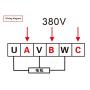 Huanyu 3 Phase Torque Motor Controller Thyristor Speed Regulator with Open-Phase Protection 0 to 1500 RPM Control Range Supported YLJ (10A)