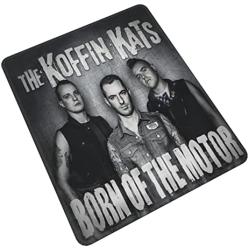 Koffin Kats Born of The Motor Gaming Mouse Pad Multi-Code Durable Mouse Pad for Laptop Computer Office 7 X 8.6 in