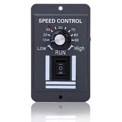 DC Motor Speeds Controller, Accurate Stable DC 12-60V 40A PWM Brush Motor Speeds Controller CW CCW Reversible Switch