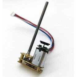 Xuulan Xianglaa-Motor GA1024 N20 DC Gear Motor, 3V 6V 12V, Magnetic Encoder 7PPR M3*55 Screw Thread Shaft Smart DIY Motor, (Speed(RPM) : 60, Voltage(V) : 12V with Encoder)