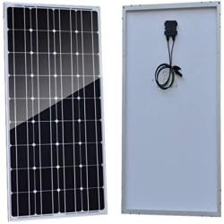 AUECOOR 400 Watt 18 Volt 12 Volt Solar Panel Monocrystalline Solar Bundle Kit, Solar Charging System with 40A LCD Solar Controller for RV， Boat，Motorhome，Marine Off Grid System 12V Battery