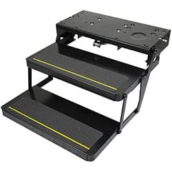 Kwikee 32 Series Electric Step Assembly with Logic Control Unit and Power Switch Kit for RVs and Travel Trailers