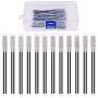 Hilitchi 12 Pcs Normally Close Thermoastat Temperature Control Switch Auto Reset 45 to 135°C Thermostat KSD9700 Assortment Kit