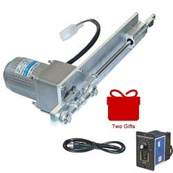 BEMONOC Professional DIY Design Stroke 30mm Linear Actuator AC 110V Reciprocating Gear Motor 54 RPM 15W AC Speed Controller Kits