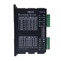 DM320 2H320 Stepper Motor Driver Controller Pulse 12800 microstep Motor brushless DC Motor Shell for 28 35 42 Stepper Drivers