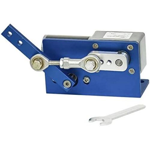 BEMONOC DIY Design DC 24V Linear Actuator Reciprocating Motor Stroke 30 Degrees High Speed 250 RPM DC Worm Geared Motor Adjustable