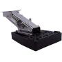ISURE MARINE ISURE MARINE Stainless Steel Boat Outboard Motor Brackets Kicker 7.5-20HP Heavy Duty AdjustableTrolling Yacht