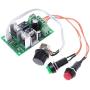 Stayhome 1pcs 5-30V PWM DC Motor Controller Forward Reverse Linear Actuator Governor Speed Control Self Reset 6V 12V 24V 10A