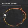FTVOGUE Mini 3 Wires Slip Ring Plastic Electron Component 250RPM 15A 0-600V for Wind Turbine Power Generator,Dynamo
