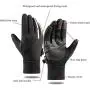 Winter Warm Touch Screen Gloves for Men and Women,ZZLOVE Windproof Waterproof Anti-Slip Cycling Running Gloves
