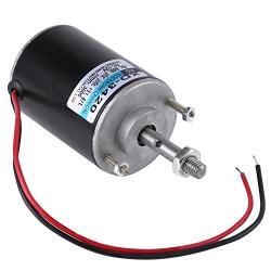Mini 12V CW/CCW Permanent Magnet DC Motor Reversible Electric Gear Motor High Speed Low Noise for for DIY Generator(DC 12V 3500RPM)