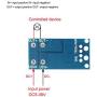 5Pack DC 5V-36V 15A(Max 30A) 400W MOS Transistor Driving Controller Dual Suitable for High-Power 0-20KHz PWM Adjustment Electronic Switch DC Motor Speed Controller
