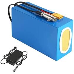 Wnicek E-Bike Battery Pack 36V 48V 52V 60V 20AH Lithium-ion Electric Bicycles Battery with 2A Charger and BMS Fit for 250W 500W 750W 1000W 1200W 1500W 1800W Motor