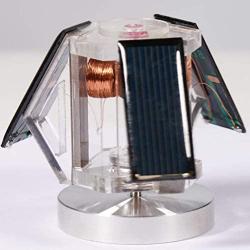 Sunnytech Mini Solar Vertical Mendocino Motor Magnetic Levitating Educational Model Hot Air Stirling Engine Motor Model Educational Toy QZ08A-SC001