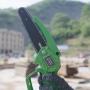 MUTBERG 6-Inch Cordless Chainsaw Set, Upgraded Brushless Motor, 21V, 2000mAh x 2 Batteries, JYCH0601
