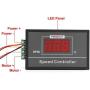 Telituny PWM DC Motor Speeds Controller - Digital Display Rate Controller DC 6-60V 12V 24V 36V 48V 30A PWM DC Motor Rate Controller Start Stop Switch Momentary Start/Stop Switch