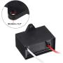 uxcell Ceiling Fan Capacitor CBB61 8uF 450V AC 2 Wires Metallized Polypropylene Film Capacitor 51x35x25mm for Electric Fan Pump Motor Generator 2Pcs