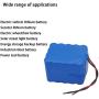Jieoto 72V 60V 48V 36V 24V 12V E-Bike Lithium Battery 20Ah 15Ah 10Ah 8Ah Lithium-ion Battery Pack Fit for Scooters Electric Motorcycles Electric Tricycles with BMS + Charger