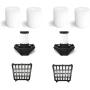 SODIAL Replacement Filters for Shark Flex DuoClean Vacuum HV390,HV391,HV392,2 HEPA Filters+4 Foam Filters+2 Pre-Motor Filters