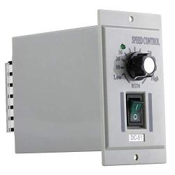 24V-90VMotor Speed Controller Adjustable Single Phase Motor Speed Controller 0.02-400w Input AC 110V for 24V, 36V, 90V DC Motors