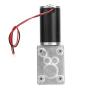 DC Worm Gear Motor 24V 8MM Shaft Electric Gearbox Motor High Torsion Speed Range 10-500RPM(100RPM)