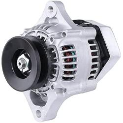 Rareelectrical NEW ALTERNATOR COMPATIBLE WITH KUBOTA GENERATOR GV3250QSW KJS130DX 100211-4610 16427-64011 16427-64012
