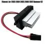 ALLMOST Blower Motor Resistor Compatible with Hummer H2 2003-2007 - Heater Blower Motor Fan Repl. 19331830, 19329838, 89023355, 93803637, 88986529