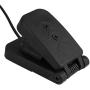 ATV Foot Pedal Electric Motorcycle Foot Brake Pedal Black Plastic ATV Foot Accelerator Throttle Speed Control Brake Pedal for Go Kart Electric Bikes Scooters ATV