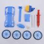 VanSP Aerodynamic Experiment Air Car-Electric Motor Physical Science Toys-DIY Wooden Science Experiment Kits-Circuit Building STEAM Toys for Kids